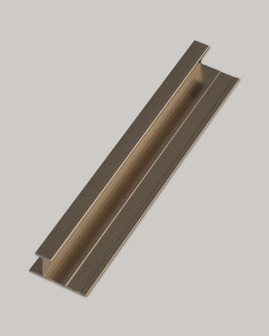 Brushed bronze accent trim