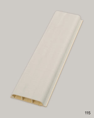 Beige linen arco archiflute wall panel