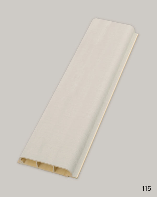 Beige linen arco archiflute wall panel