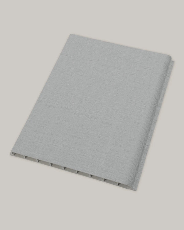 Stonewash linen arco archiflute wall panel