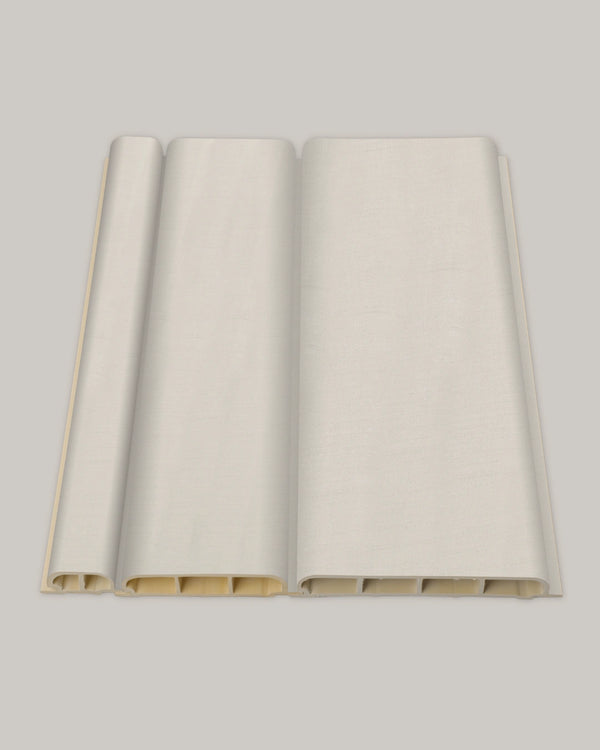 Beige linen arco archiflute wall panel
