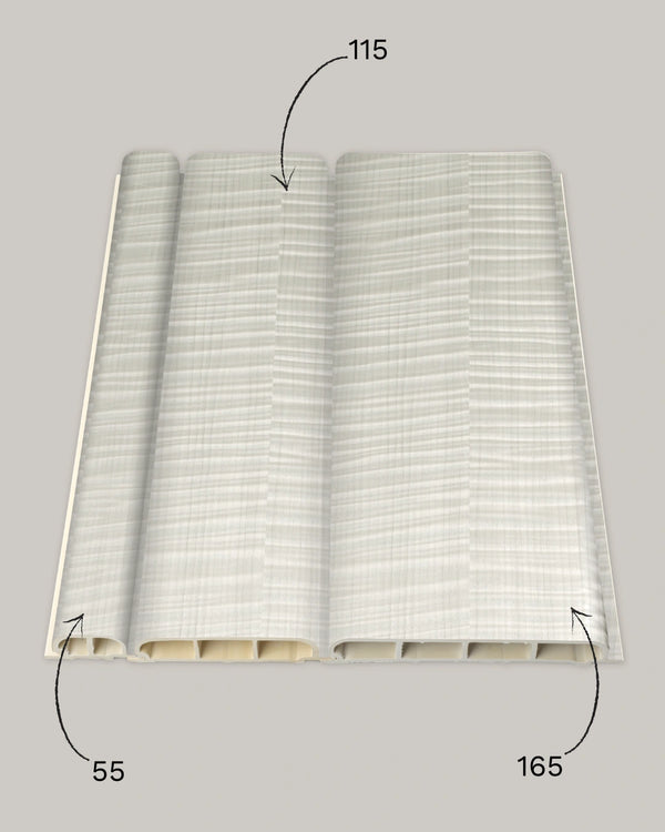 Ice ripple arco archiflute wall panel