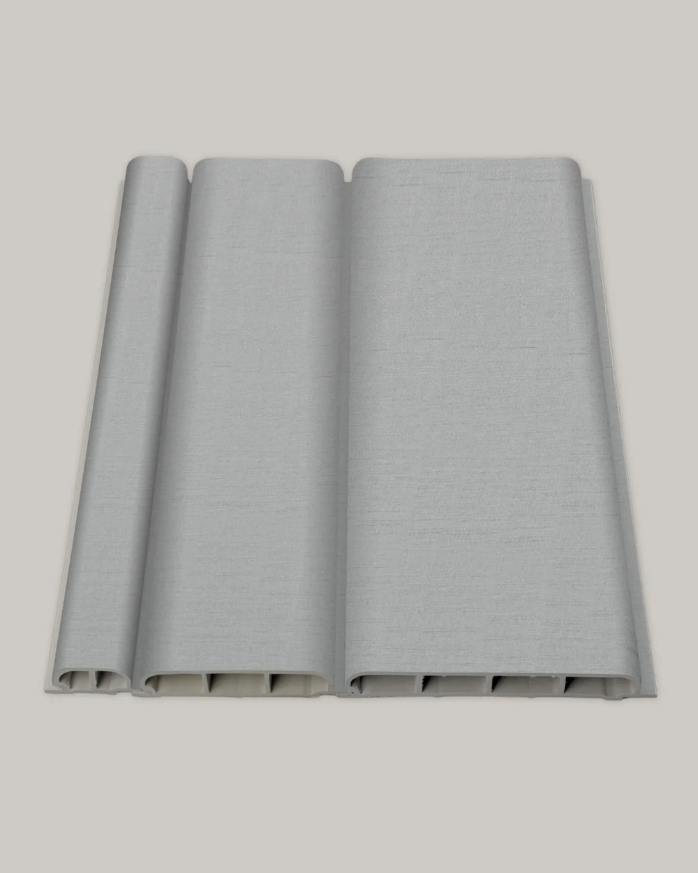 Stonewash linen arco archiflute wall panel