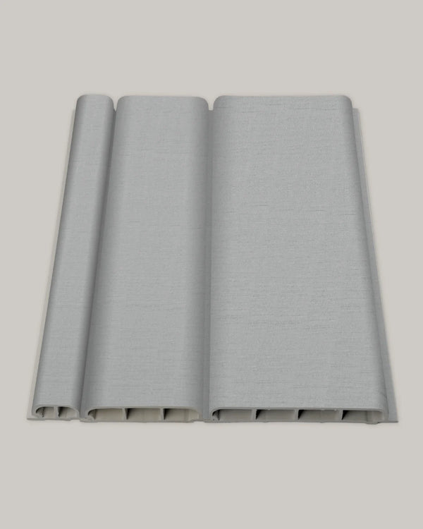 Stonewash linen arco archiflute wall panel