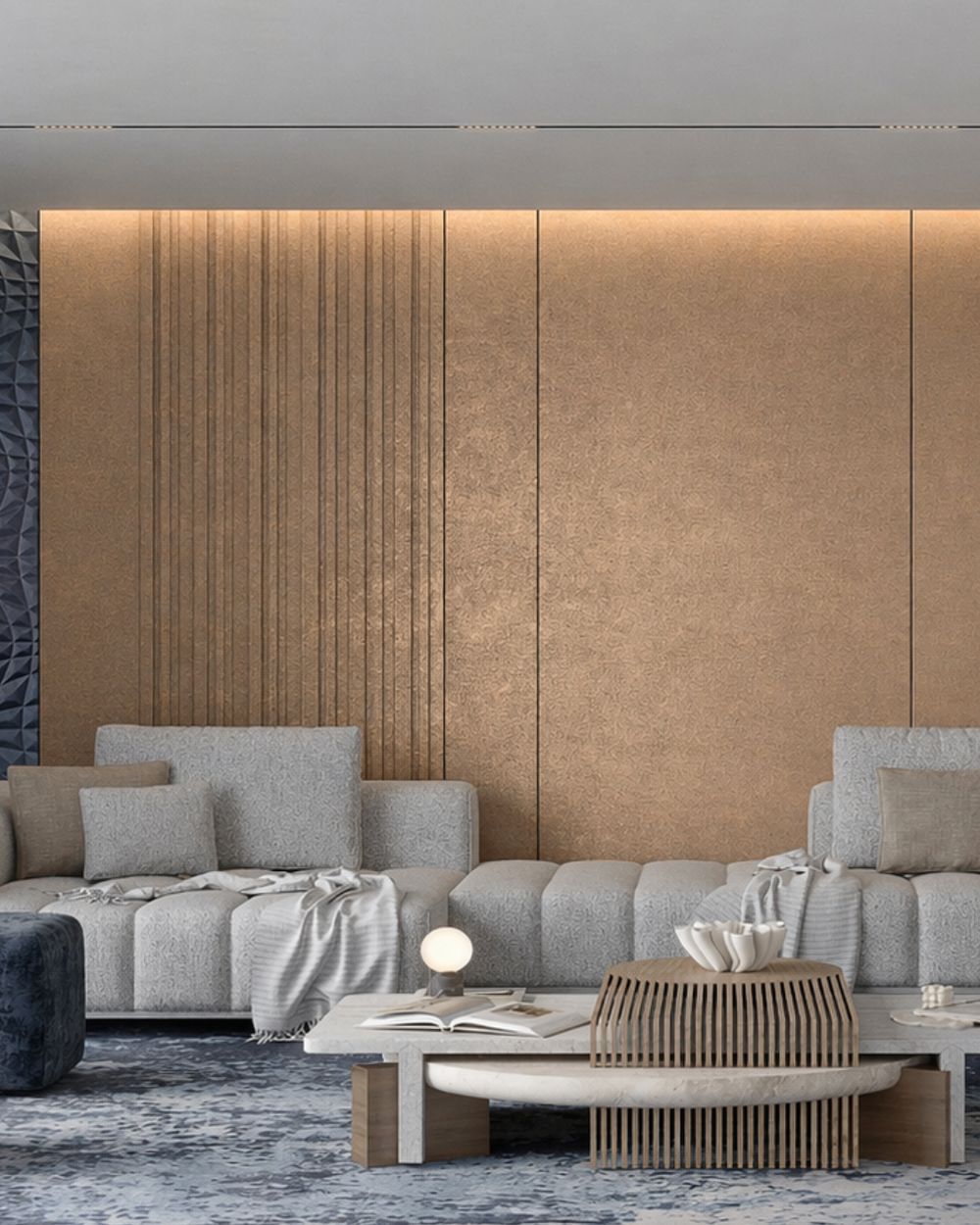 Caramel Frost - Bamboo Wall Panel