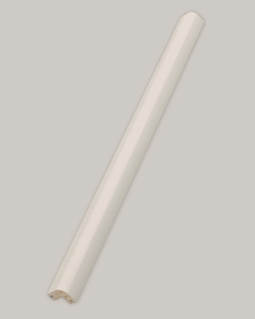 Beige linen curved outer corner trim