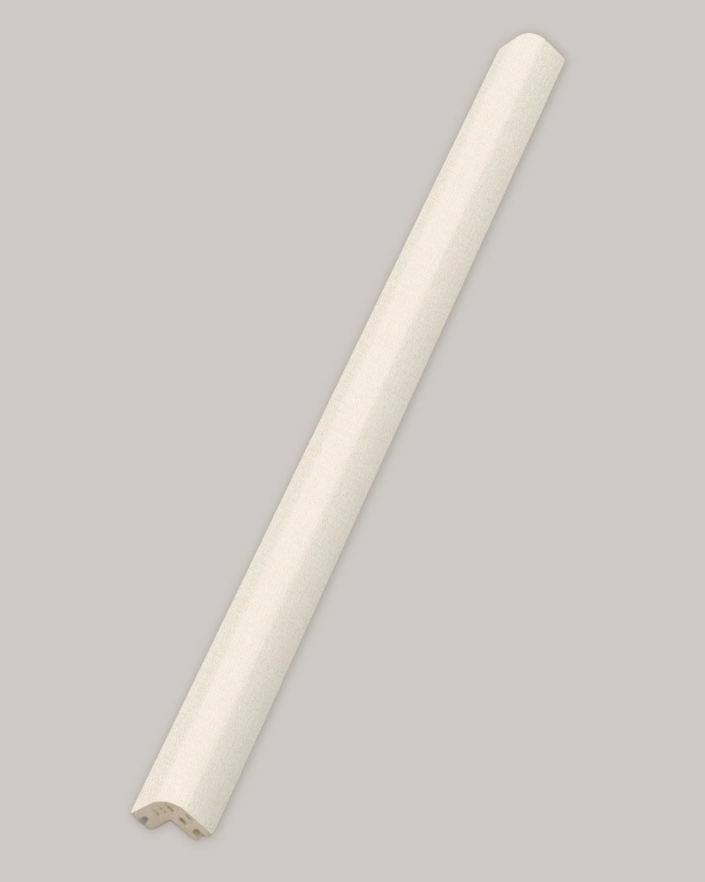 Ivory linen curved outer corner trim