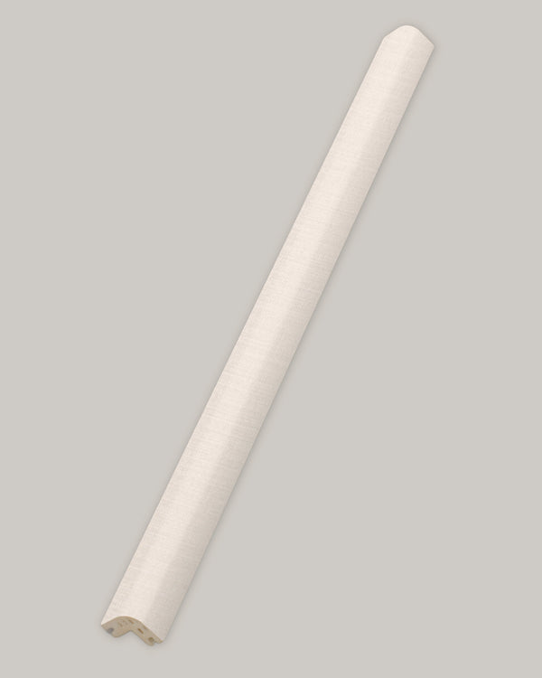 Pearl linen curved outer corner trim
