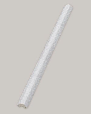 Pebble linen curved outer corner trim