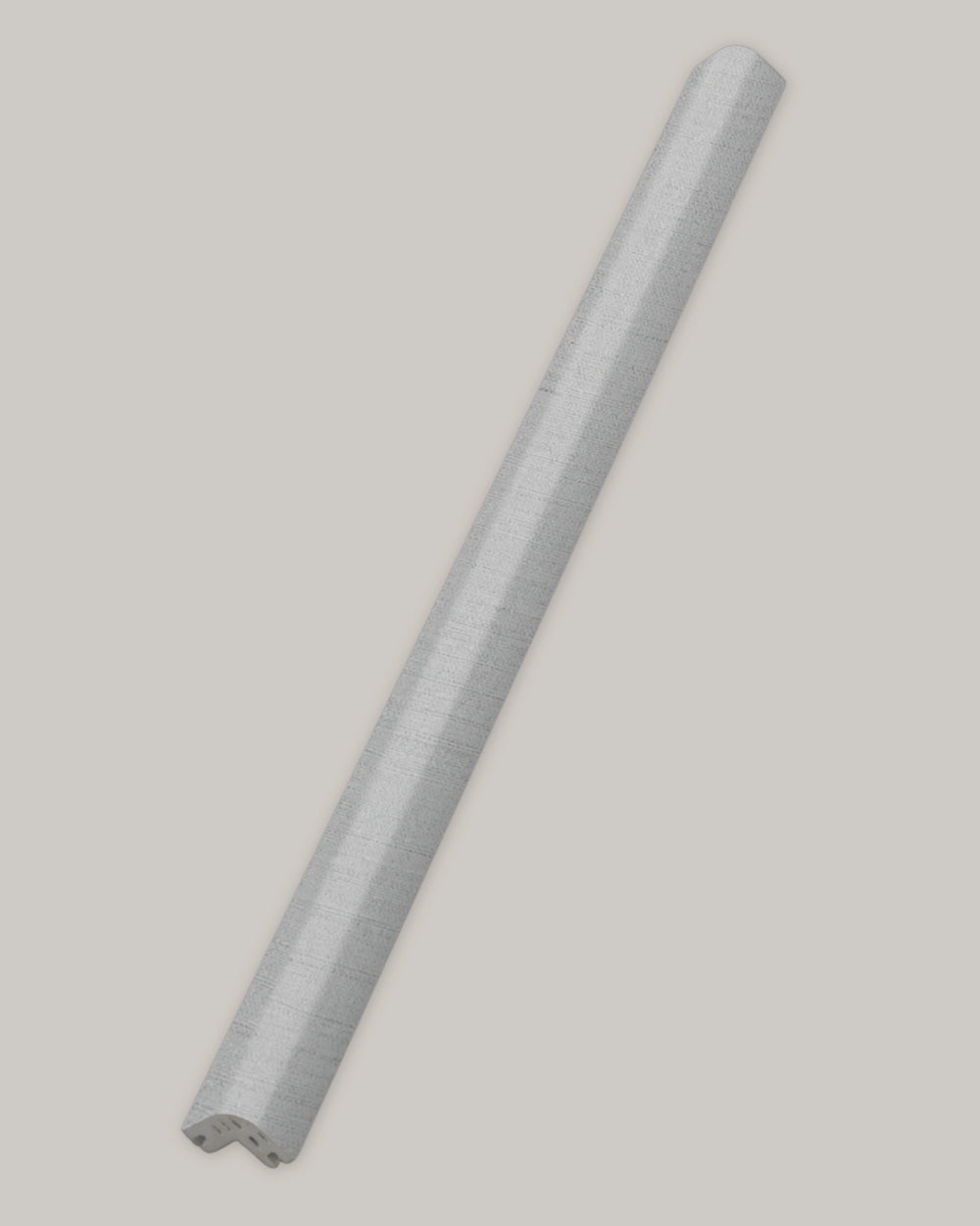 Stonewash linen curved outer corner trim