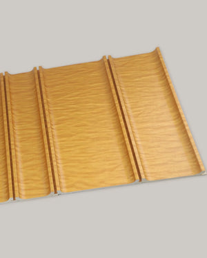 Golden luxe forma archiflute wall panel