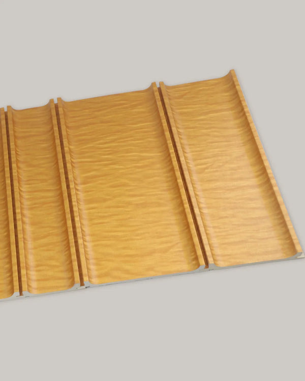 Golden luxe forma archiflute wall panel