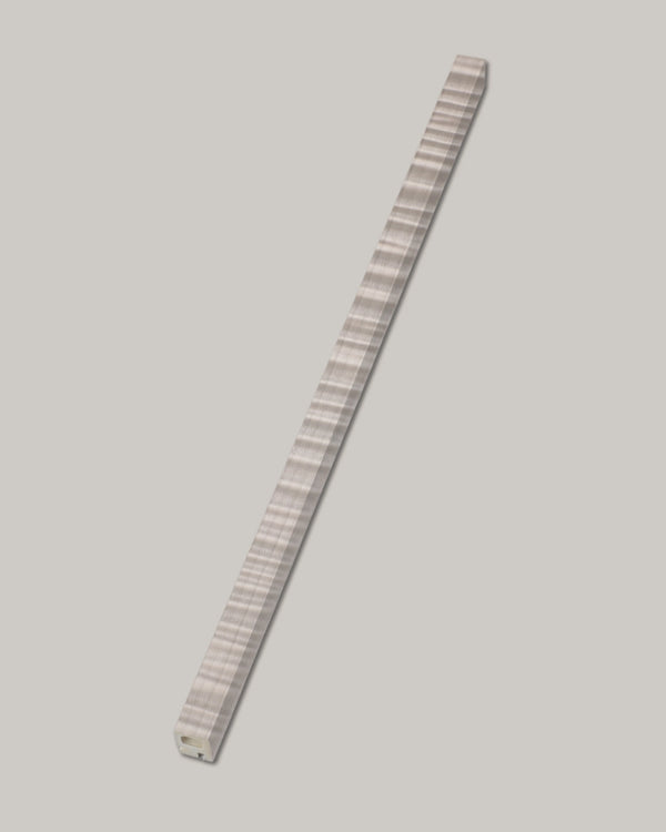 Mink ripple grid corner line trim