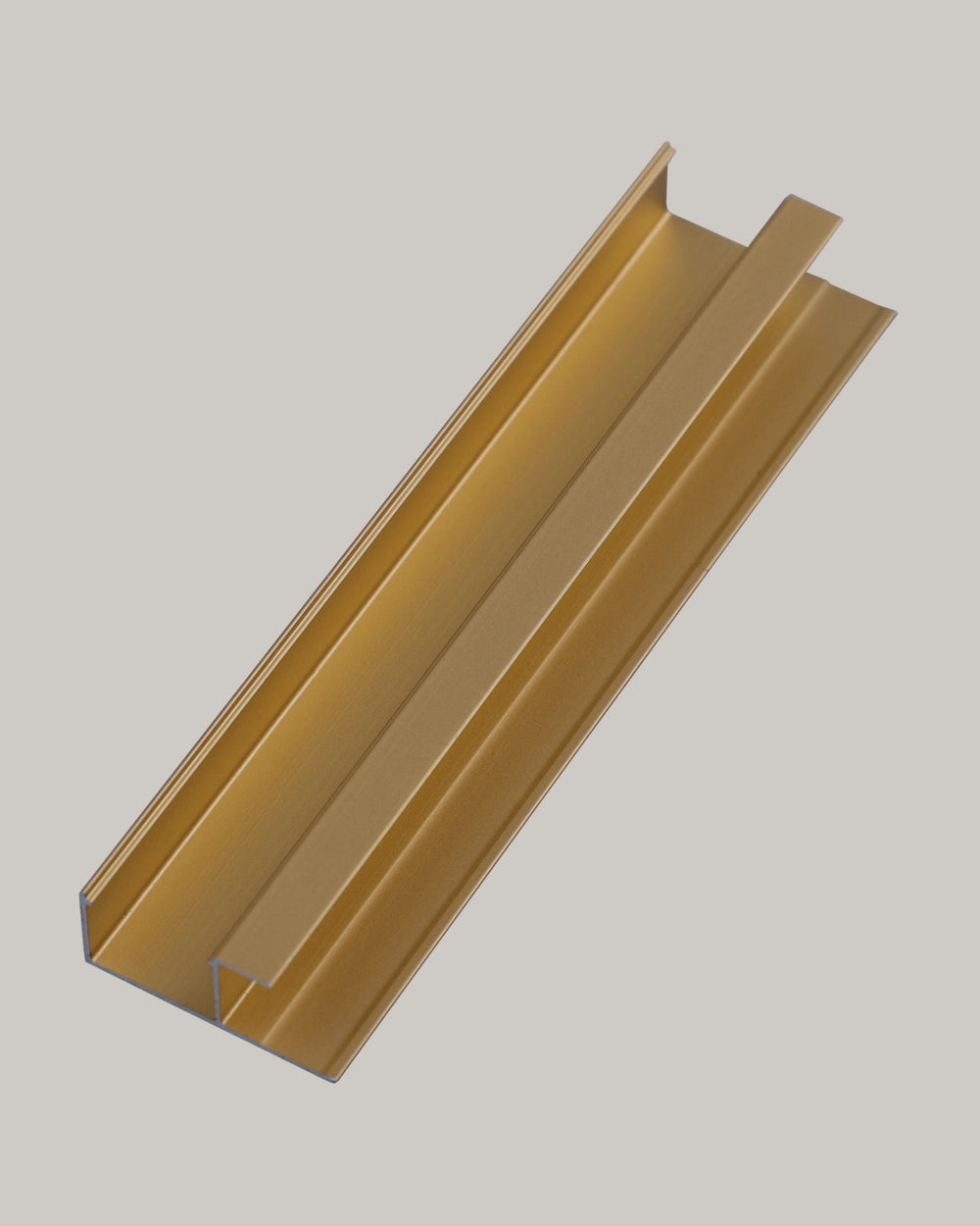 Gold LED profile accent trim