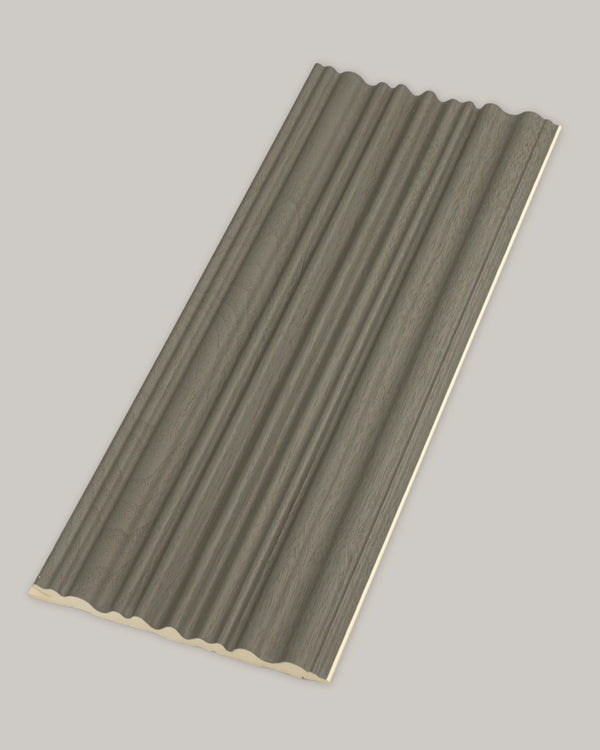 Truffle oak nova archiflute wall panel