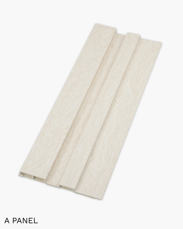 Sandstone quadra archiFlute A wall panel