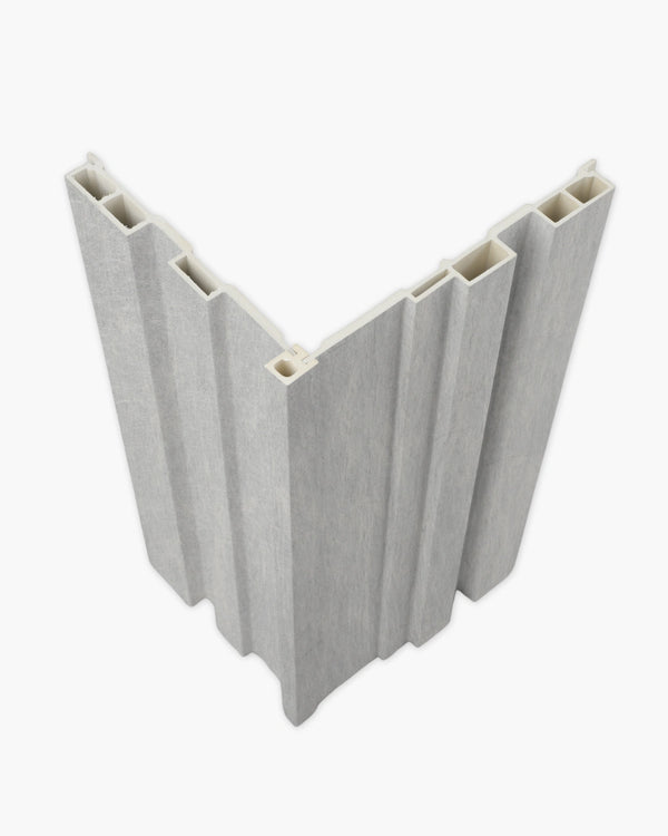 Glacier frost grid corner line trim